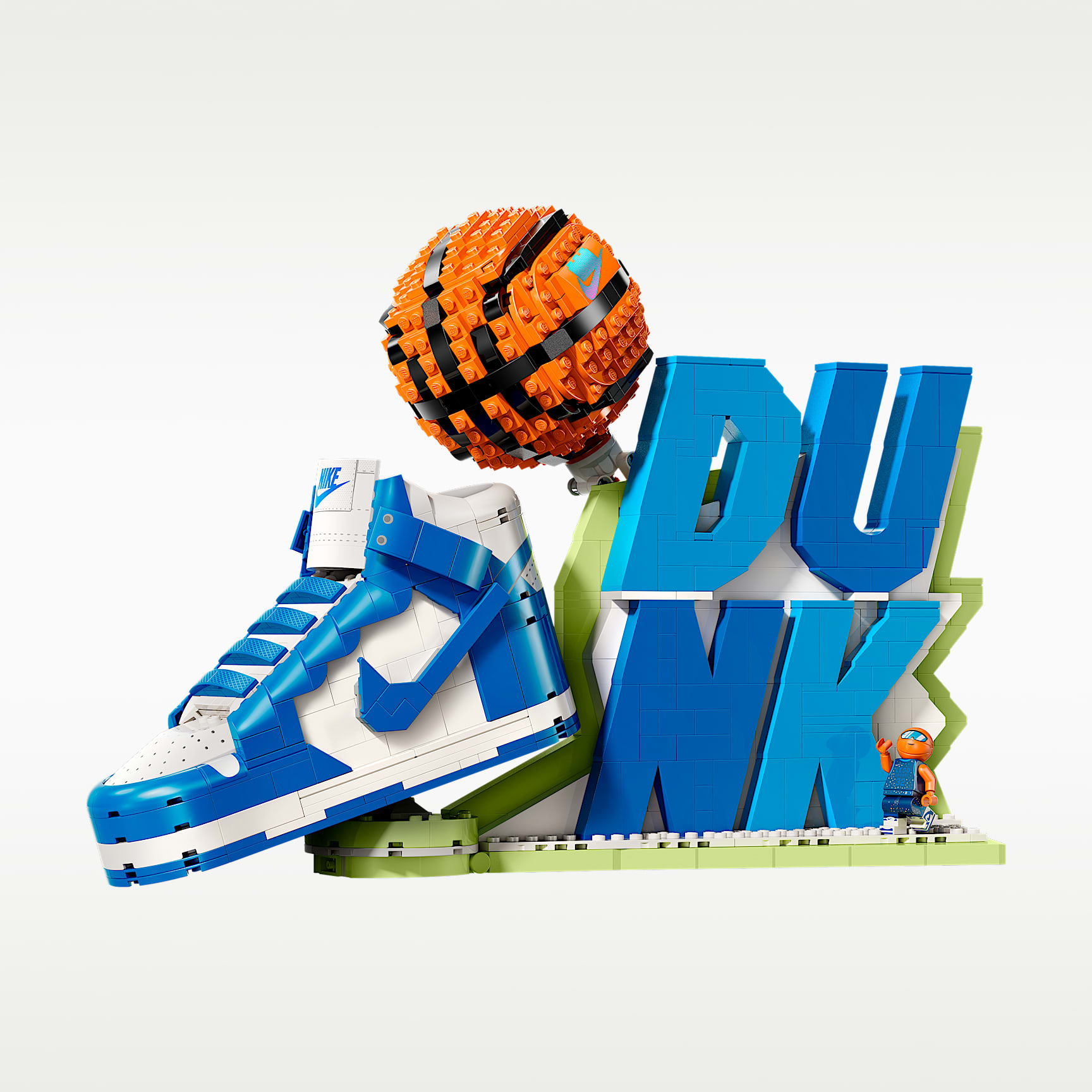 Nike Dunk x LEGO® Set Sneaker-Building Kit with Exclusive